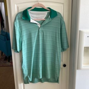 Men’s. Bobby Jones Golf polo large green